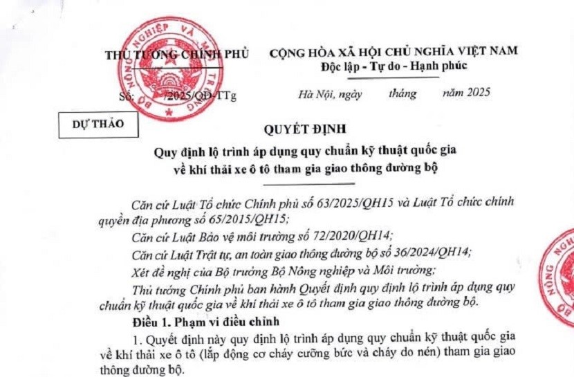 Đề xuất mới về áp dụng Quy chuẩn kỹ thuật kiểm soát khí thải ô tô ở TP. Hà Nộ, TP. Hồ Chí Minh