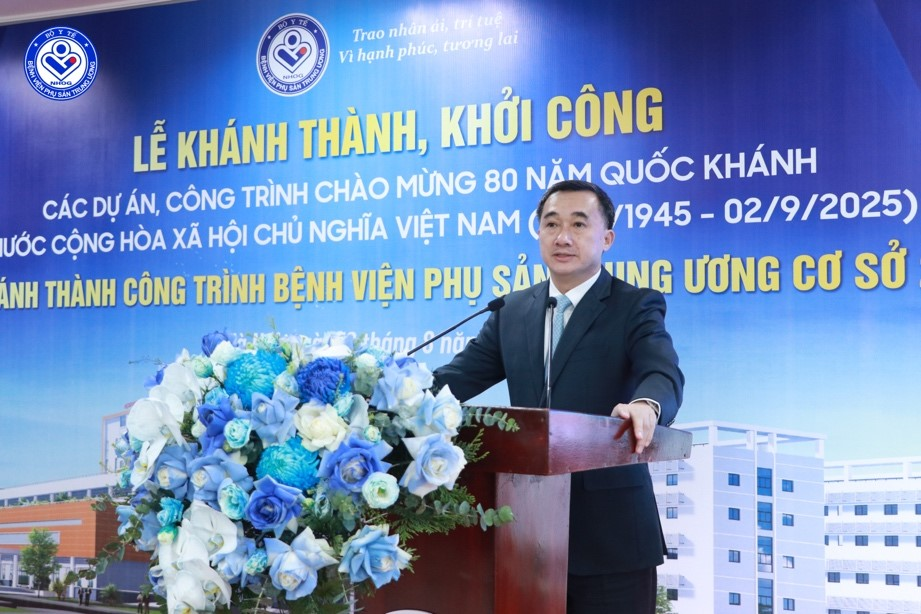 Khánh thành cơ sở 2 Bệnh viện Phụ sản Trung ương: Bước tiến mới của ngành y tế sản phụ khoa