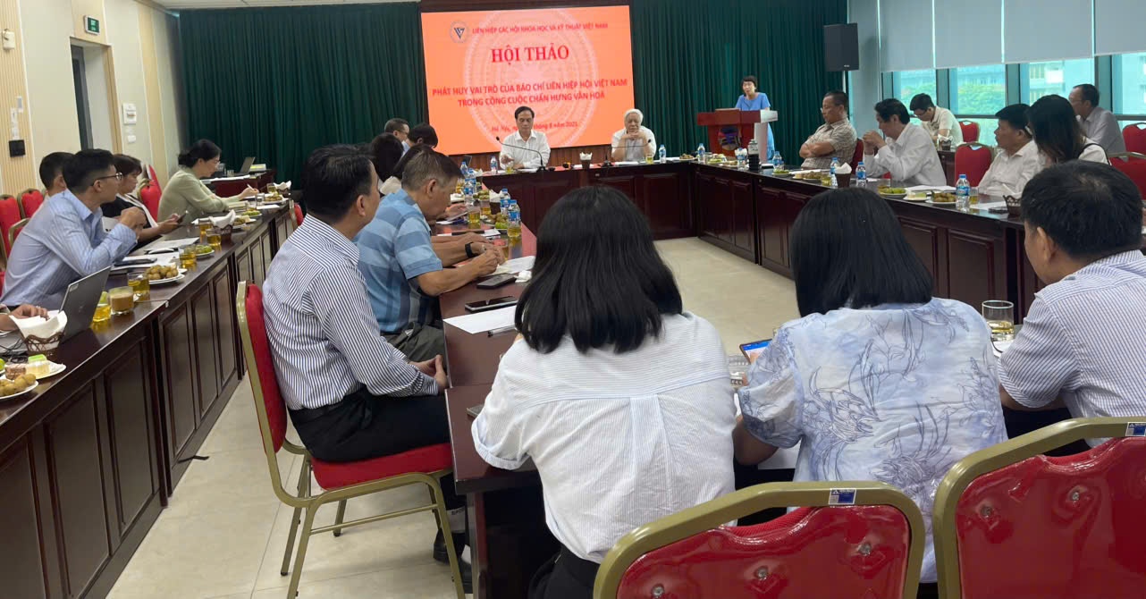 Hệ thống báo chí VUSTA – lực lượng không thể thiếu trong công cuộc chấn hưng văn hóa