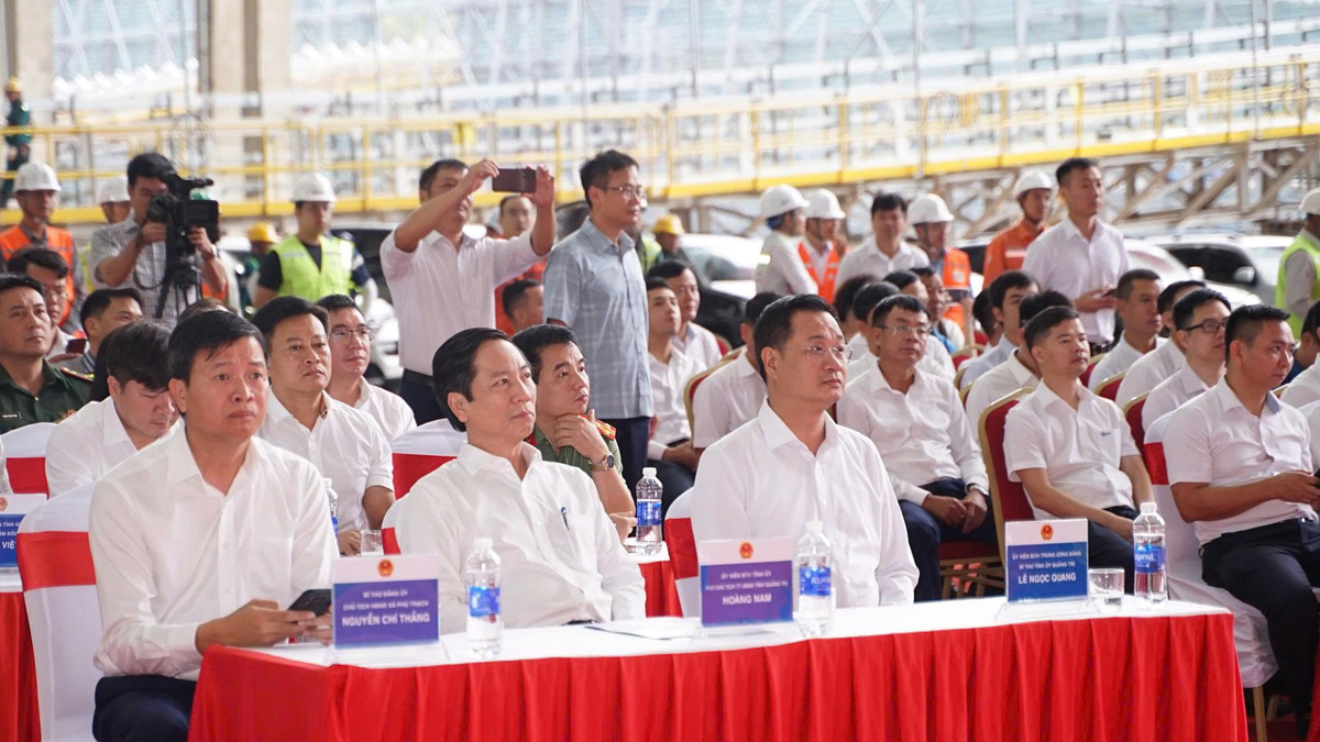 EVN thực hiện thành công đốt dầu lần đầu lò hơi tổ máy 1 Dự án Nhà máy Nhiệt điện Quảng Trạch I