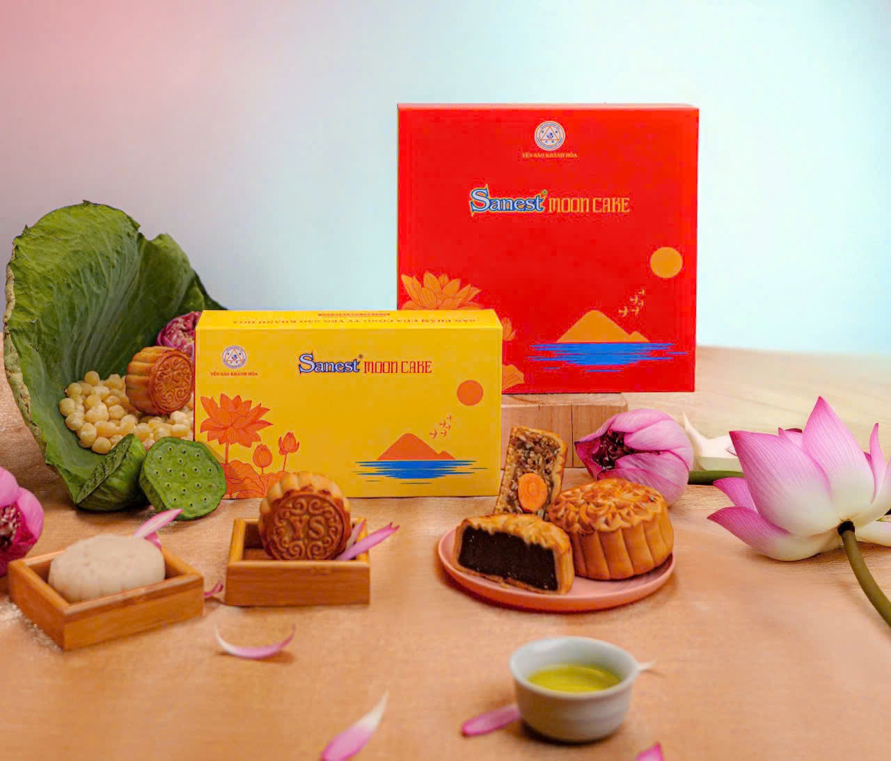 Sanest Moon Cake  “Tinh hoa Yến sào – gắn kết yêu thương” Sanest Moon Cake  “Tinh hoa Yến sào – gắn kết yêu thương”