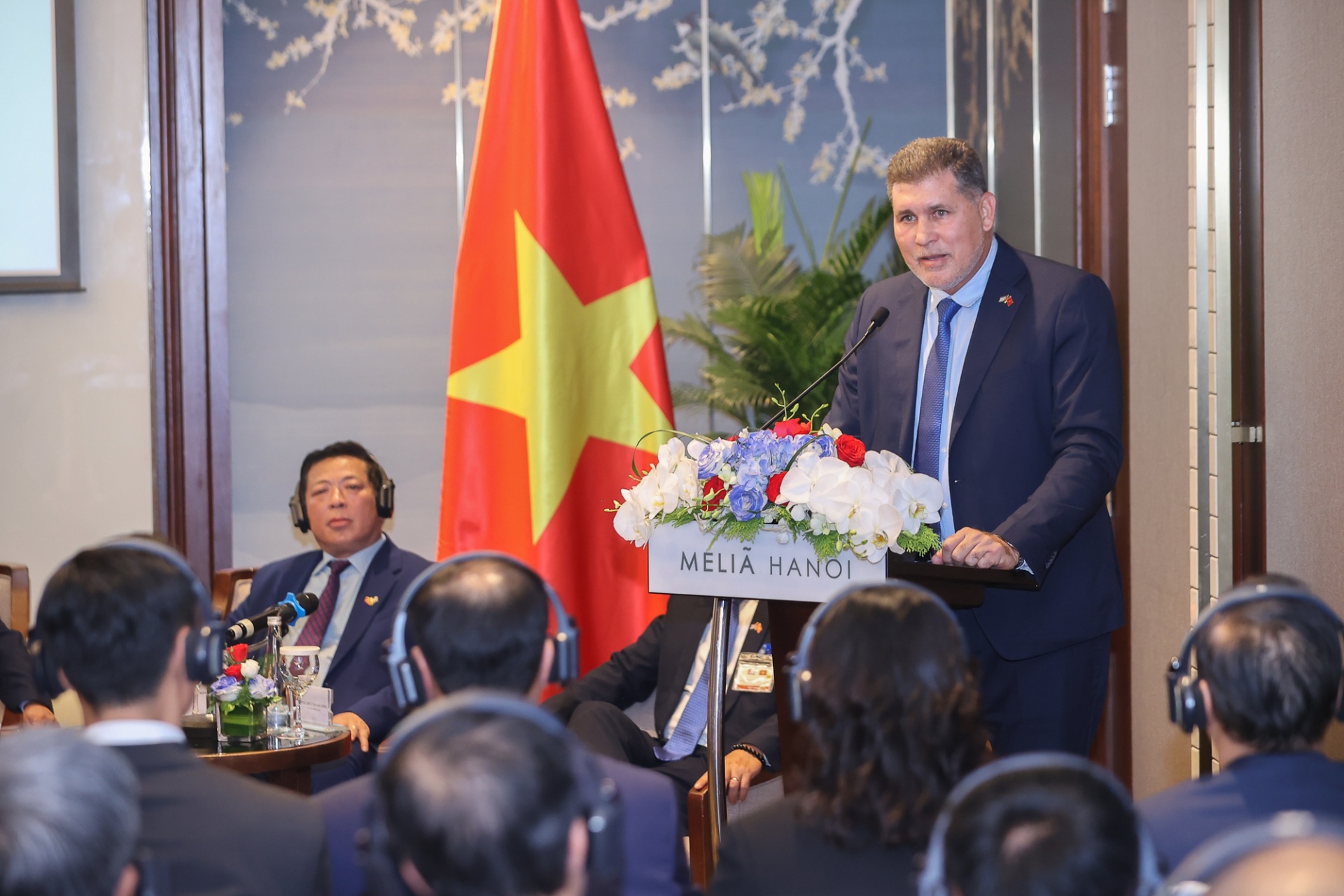   Bộ trưởng Bộ Ngoại thương và Đầu tư nước ngoài Cuba, Chủ tịch phân ban Cuba-Việt Nam phát biểu - Ảnh: VGP