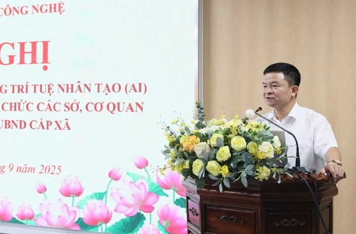Bắc Ninh tổ chức tập huấn khai thác, ứng dụng trí tuệ nhân tạo cho đội ngũ cán bộ, công chức, viên chức