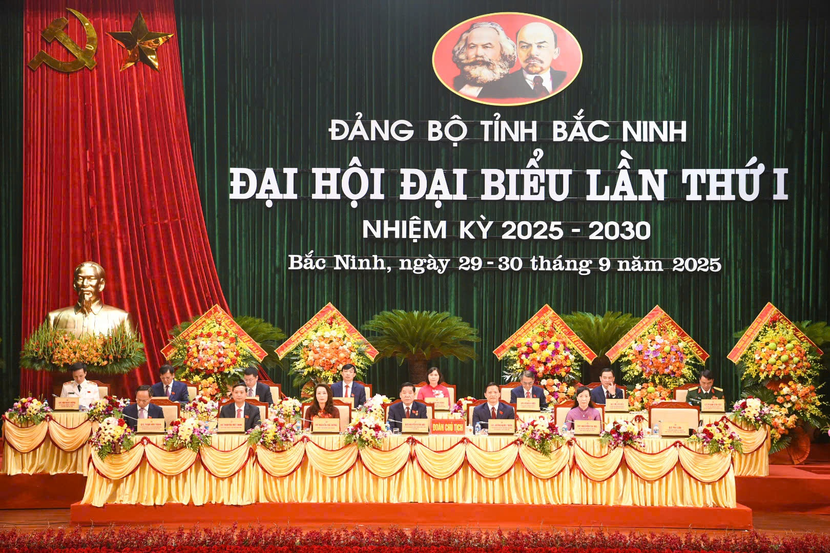 Đại hội Đảng bộ tỉnh Bắc Ninh lần thứ I thành công tốt đẹp Đại hội Đảng bộ tỉnh Bắc Ninh lần thứ I thành công tốt đẹp