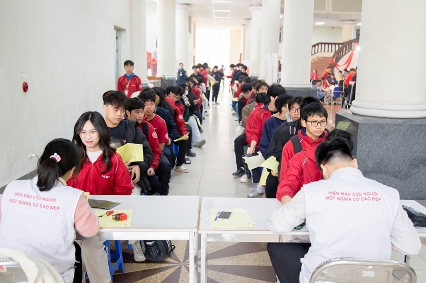 Rất nhiều bạn trẻ hào hứng đăng ký tham gia Chủ nhật Đỏ lần thứ 18 năm 2026. 