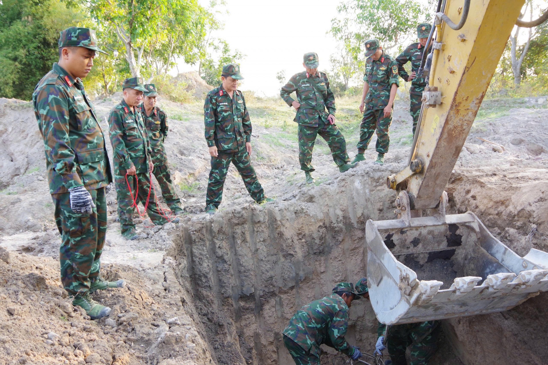 Công binh Quân khu 9 hủy nổ an toàn 4,344 tấn bom, mìn, vật nổ