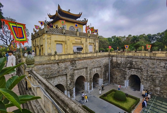   Hoàng thành Thăng Long. (Ảnh: TTXVN)