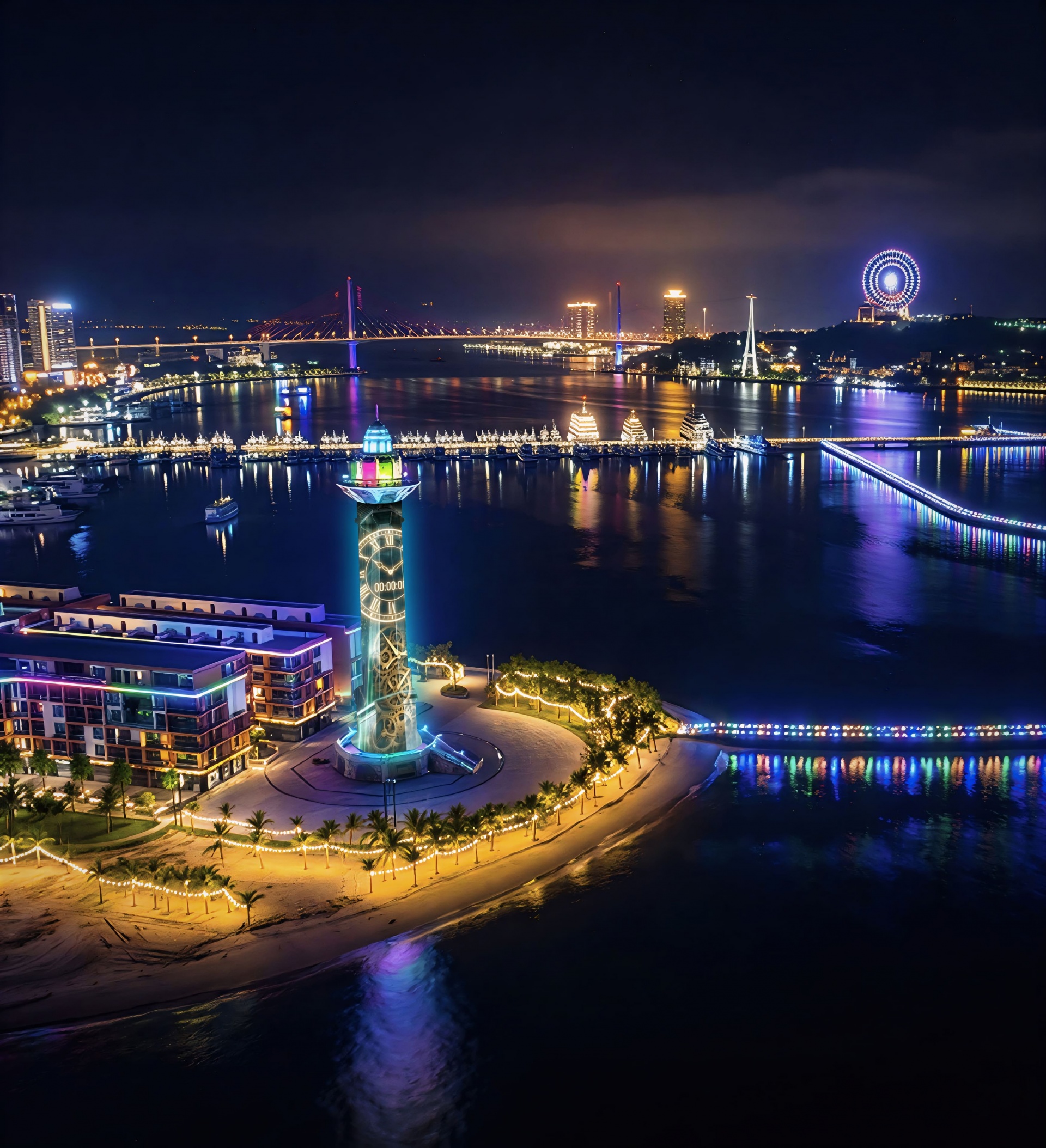 3D Mapping “Long Vân Khánh Hội’ tái hiện vịnh kỳ quan trên Ngọn Hải Đăng sáng nhất Việt Nam