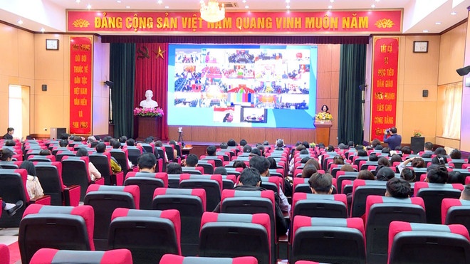 Các đại biểu tham dự Hội thảo. (Ảnh: Vietnam+) Các đại biểu tham dự Hội thảo. (Ảnh: Vietnam+)