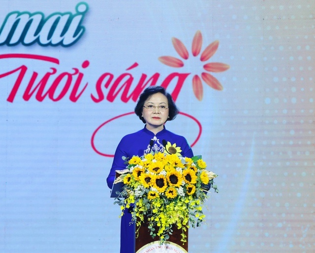 Phó Thủ tướng Phạm Thị Thanh Trà phát biểu tại chương trình - Ảnh: VGP