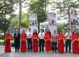 Trưng bày quy hoạch, kiến trúc khu phố cũ tại Vườn hoa Tao Đàn