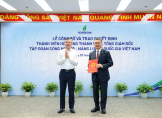 Công bố và trao quyết định Tổng Giám đốc Petrovietnam