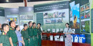 Binh chủng Hóa học khai mạc triển lãm “Hồi sinh những vùng đất chết” tại Cà Mau